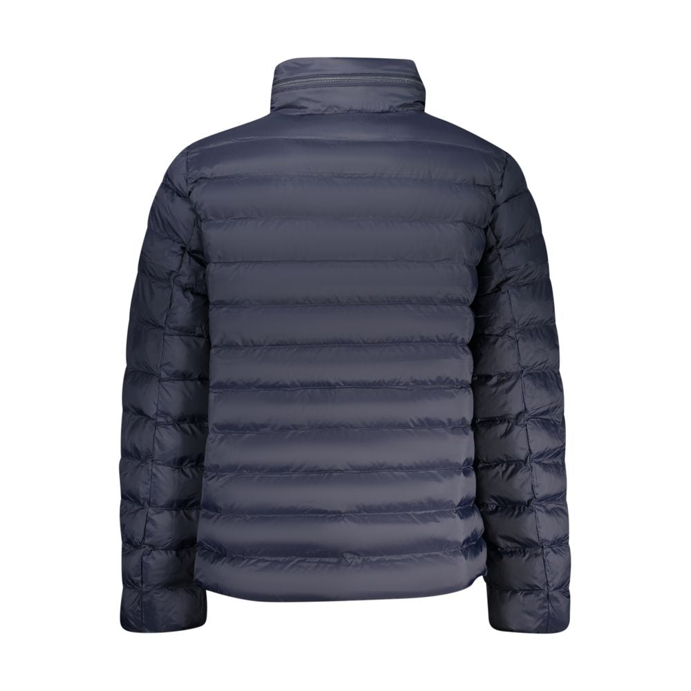 Blu Poliammide Men's Jacket