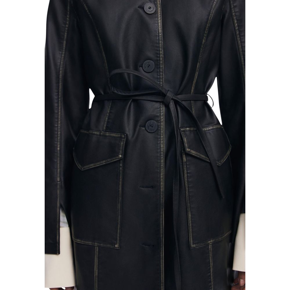Black Polyethylene Coat