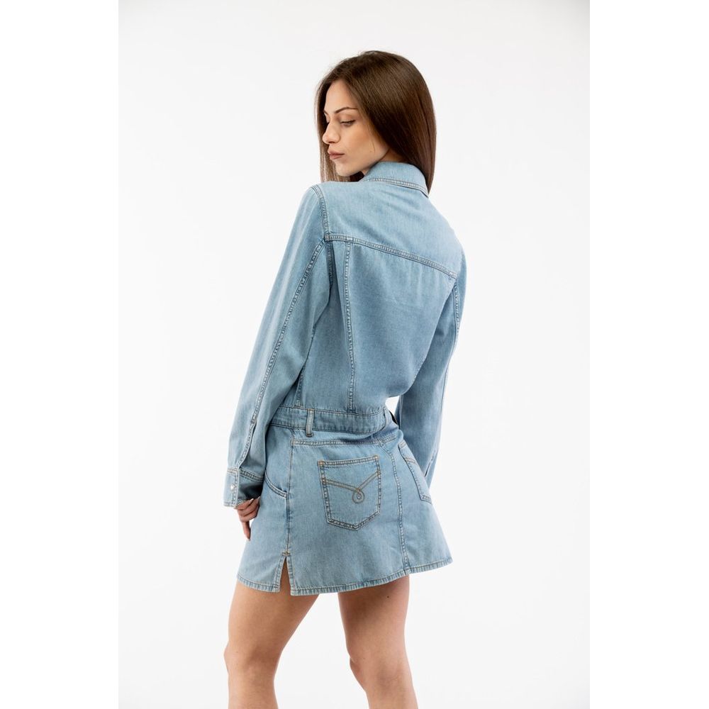 Multicolor Cotton Casual Dress