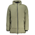Verde Polyester Mens Jacket