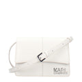 White Polyethylene Crossbody Bag