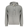 Gray Cotton Men's Hoodie