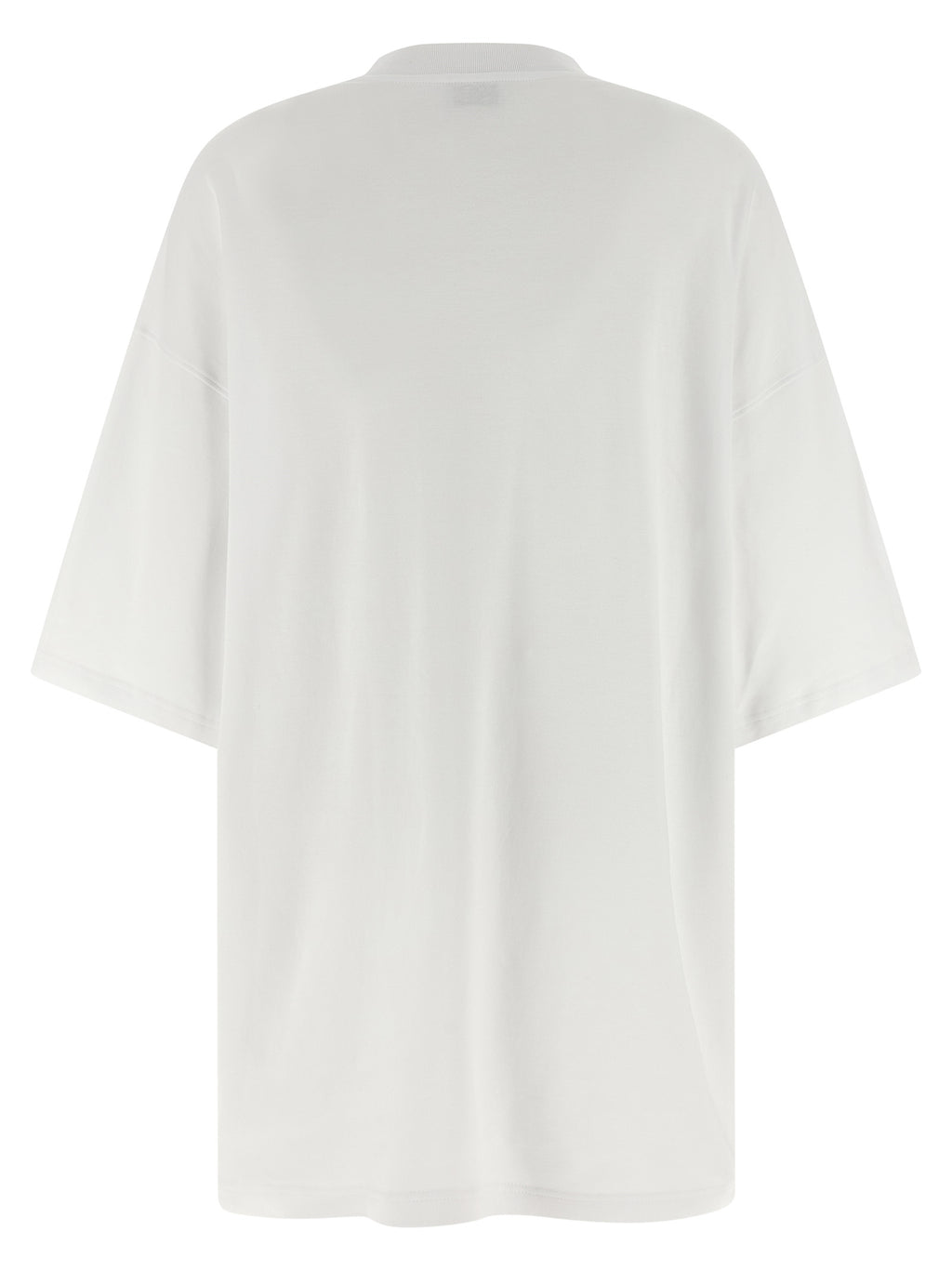 White Cotton Short Dress