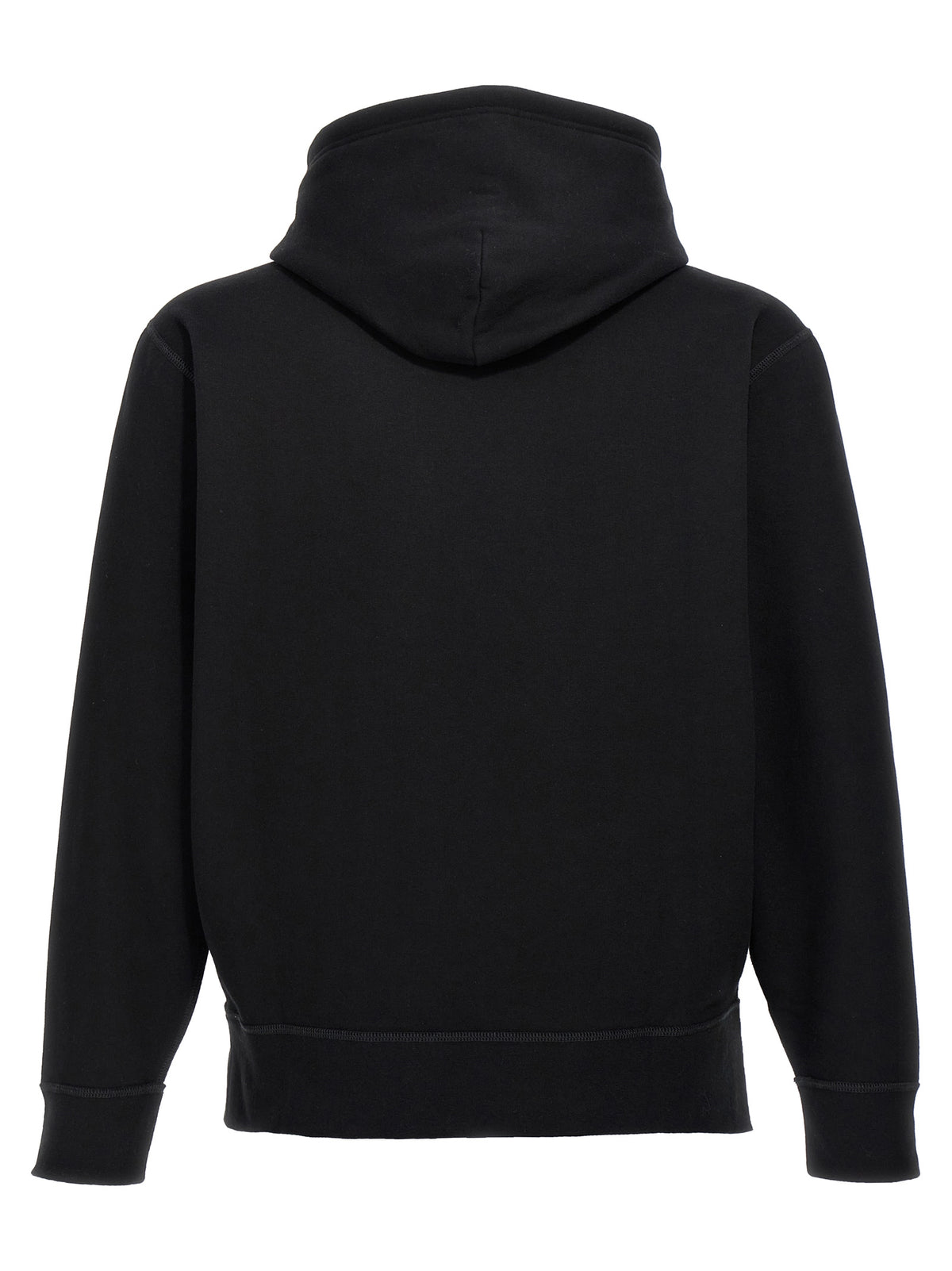 Black Cotton Sweatshirt
