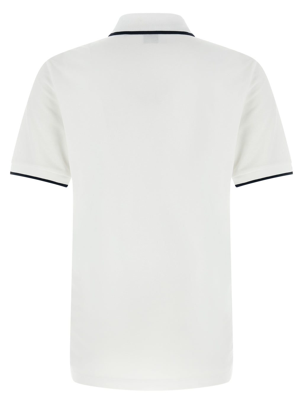 White Cotton Polo Shirt