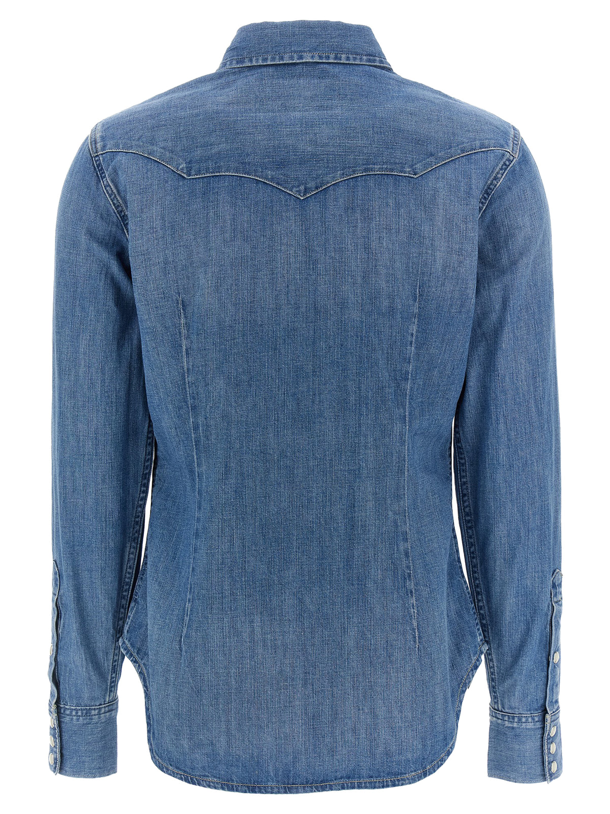 Blue Cotton Blouse