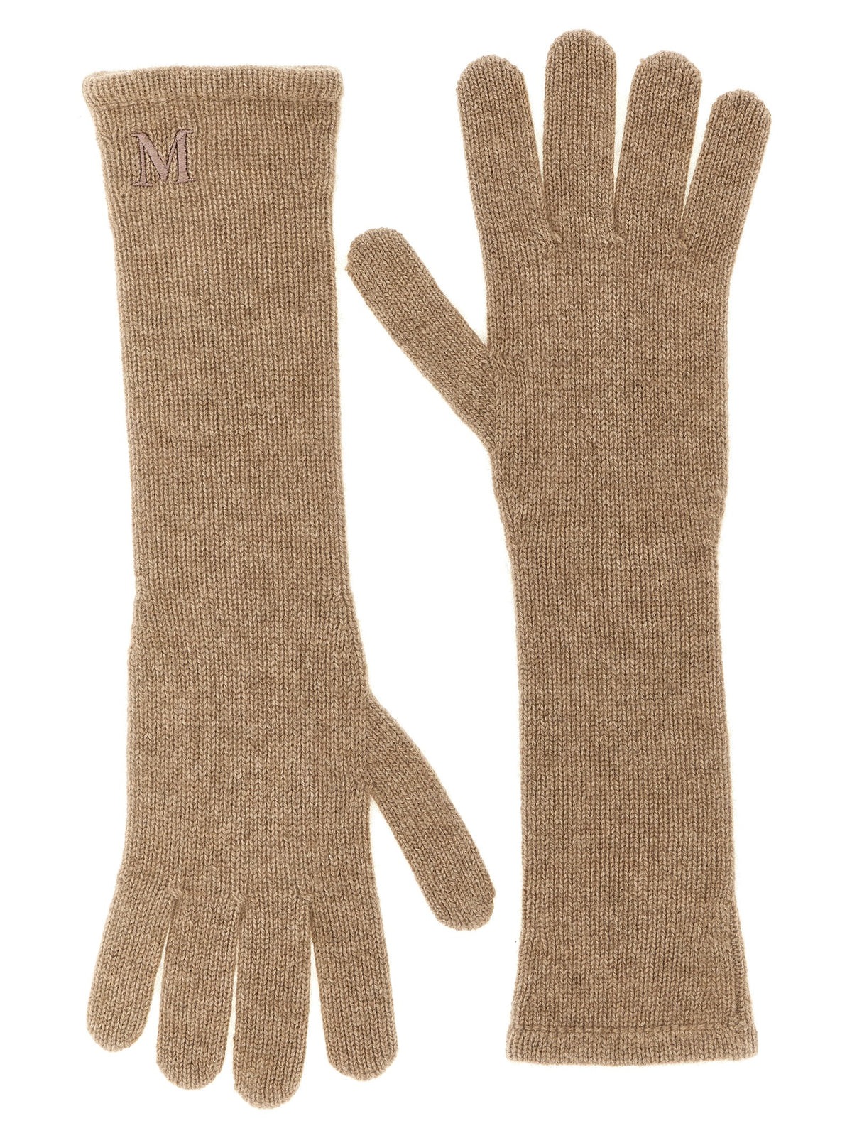 Beige Cashmere Gloves