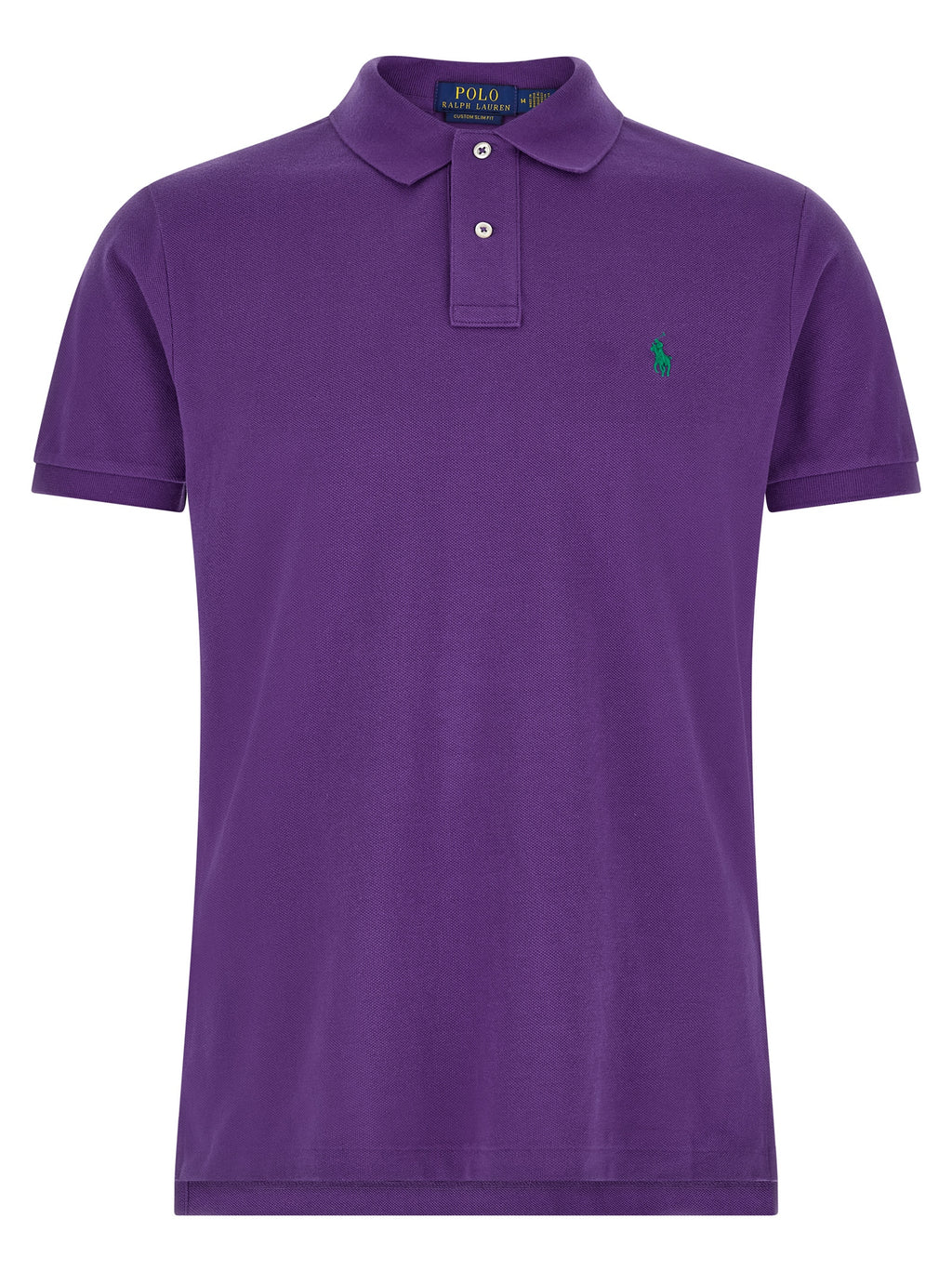 Purple Cotton Polo Shirt