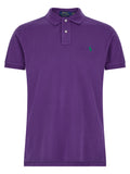Purple Cotton Polo Shirt