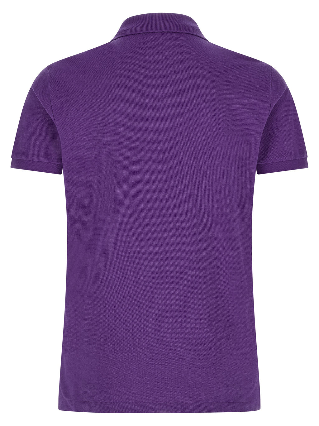 Purple Cotton Polo Shirt