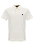 White Cotton Polo Shirt