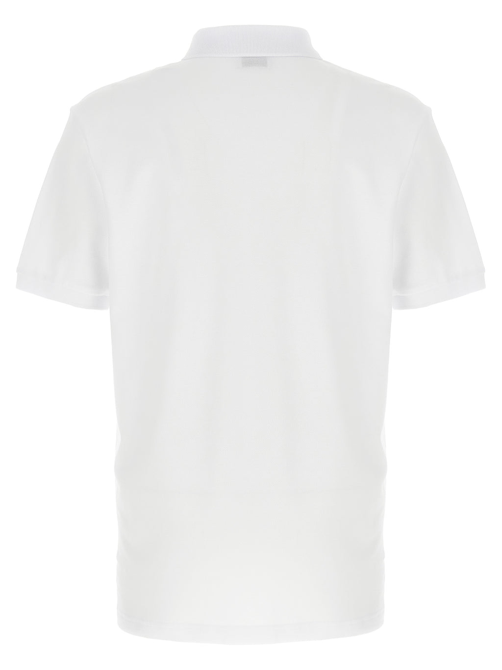 White Cotton Polo Shirt