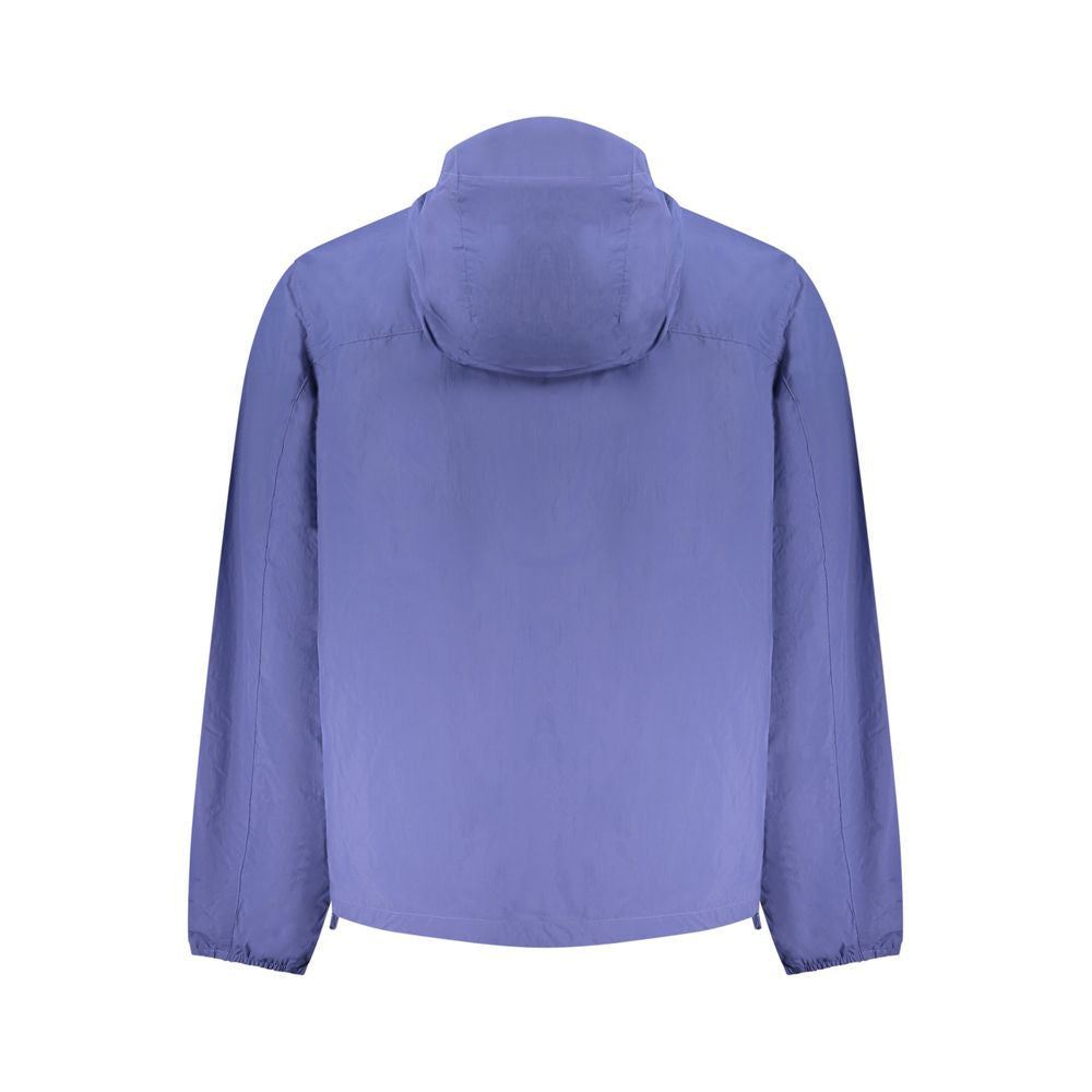Blue Polyamide Men's Jacket