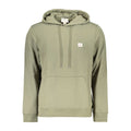 Green Cotton Men's Hoodie