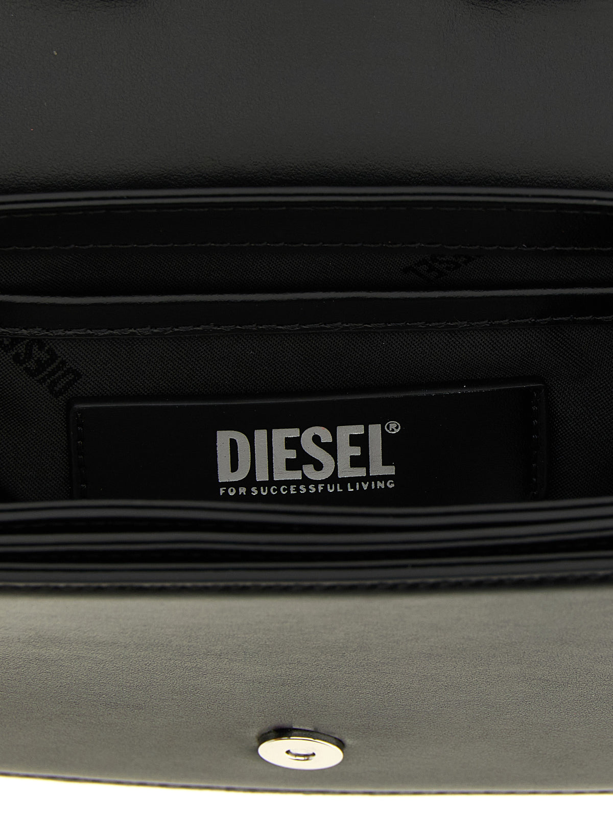 Black Cowhide Shoulder Bag