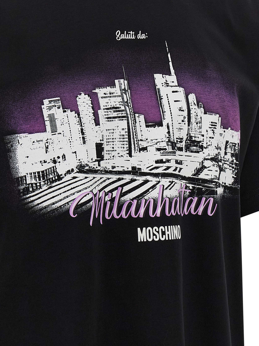 Black Cotton T-Shirt