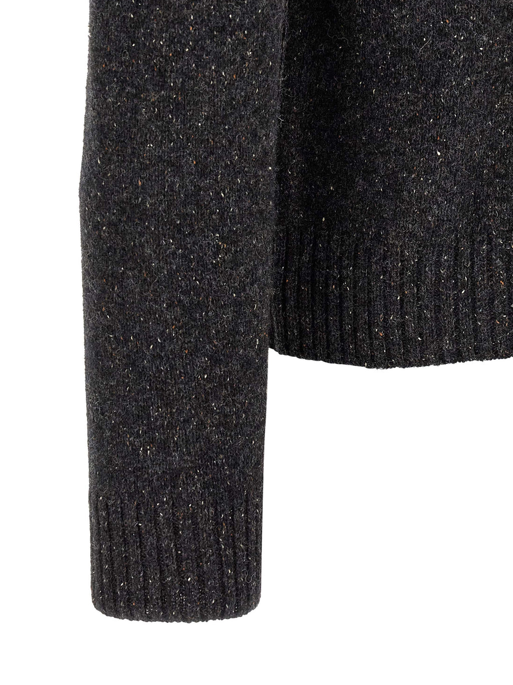 Gray Wool Cardigan