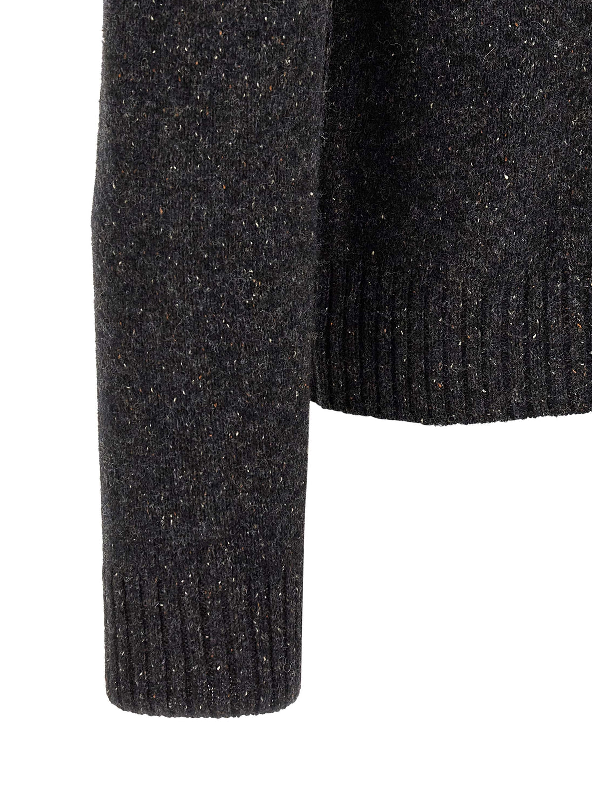 Gray Wool Cardigan
