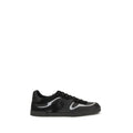 Black Calf Leather Bos Taurus Sneakers