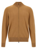 Brown Virgin Wool Cardigan