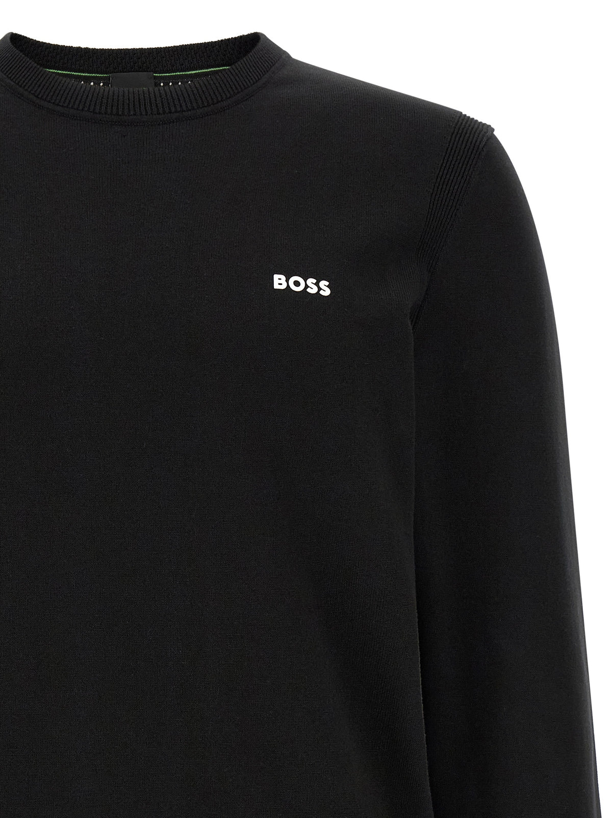 Black Cotton Cardigan
