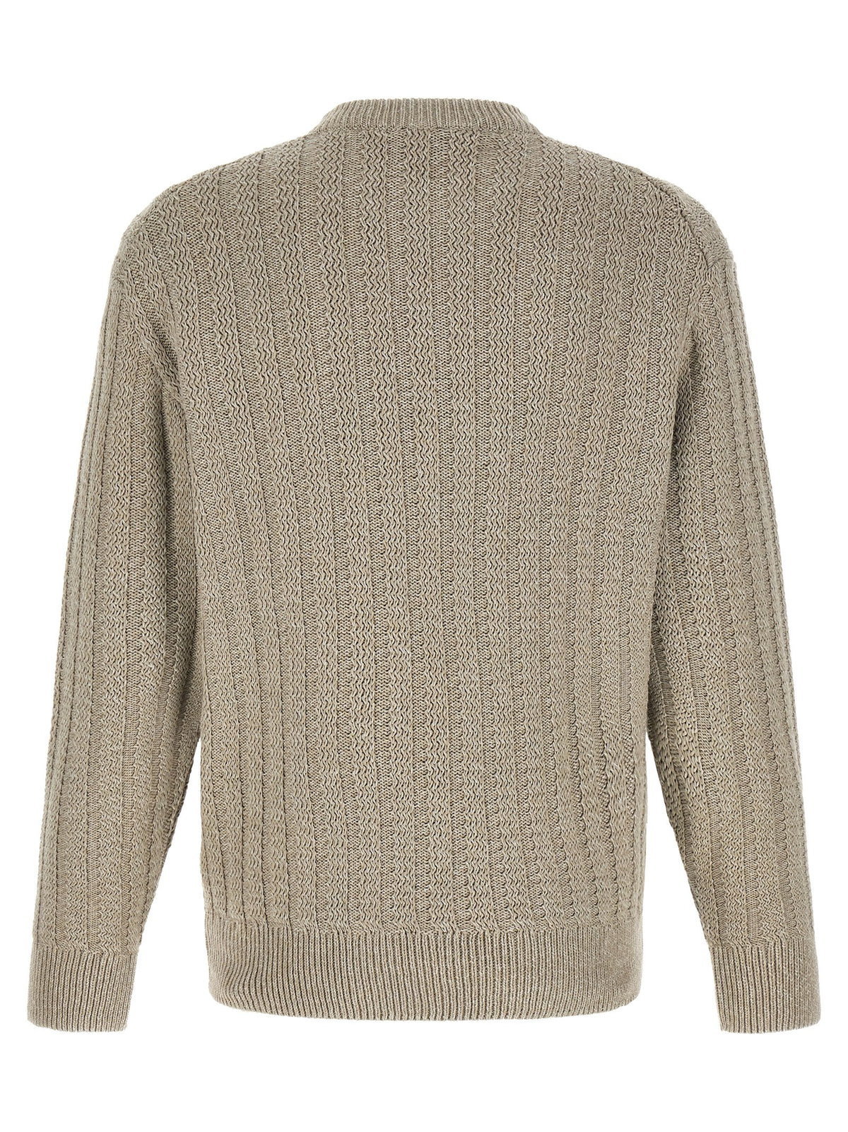Beige Cotton Cardigan