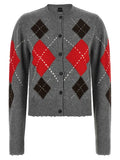 Gray Wool Cardigan