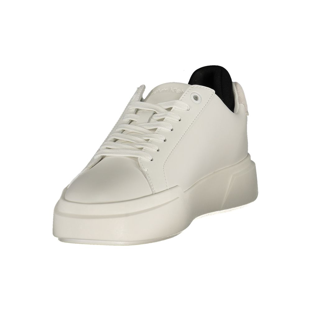 Bianco Polyurethane Women's Sneaker
