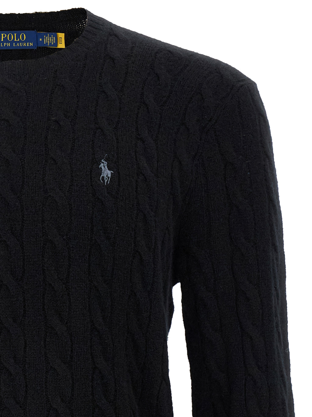 Black Wool Cardigan