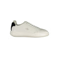 White Polyurethane Men Sneaker