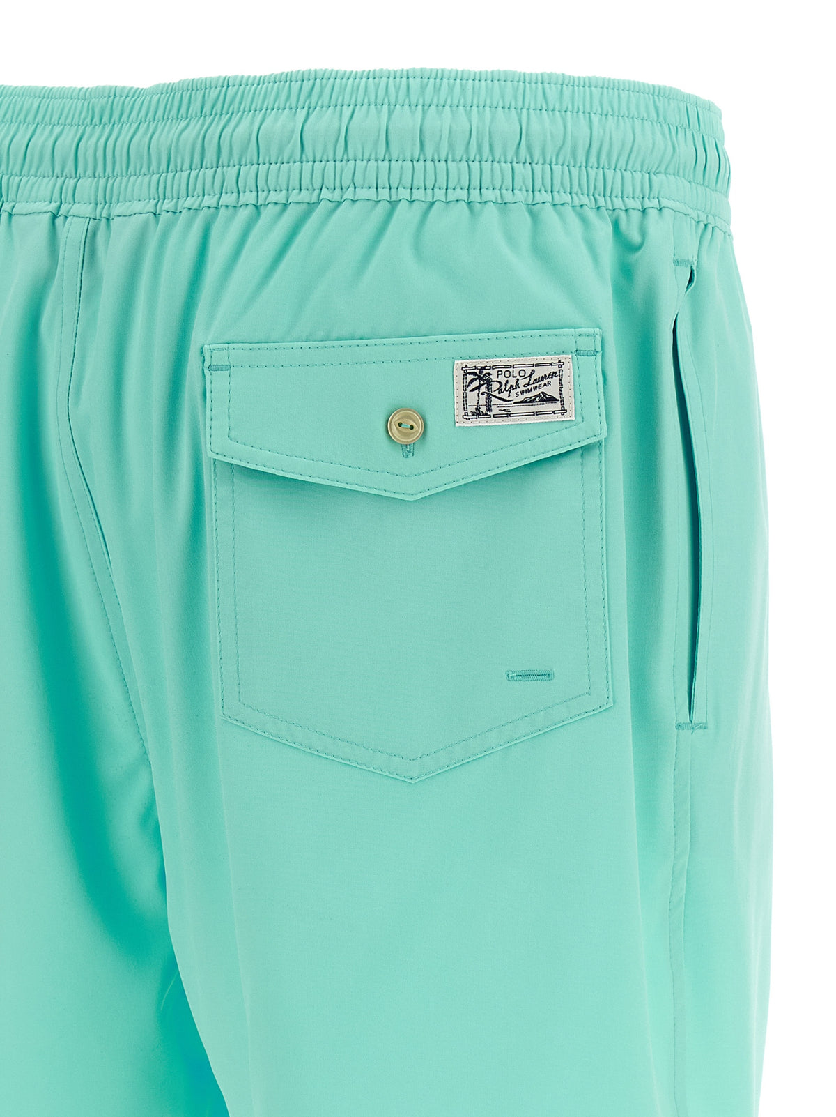 Blue Polyester Clothing