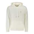 White Cotton Men's Hoodie
