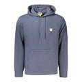 Blue Cotton Men's Hoodie