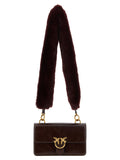 Bordeaux Calfskin Shoulder Bag