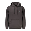 Black Cotton Men's Sweatshirt