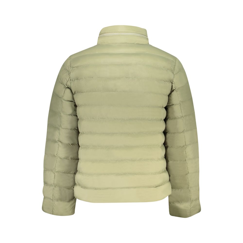 Green Polyamide Men's Jacket