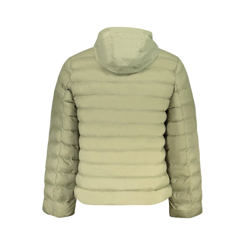 Green Polyamide Men's Jacket