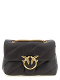 Black Lamb Leather Crossbody Bag