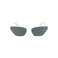 White Metal Women Sunglasses