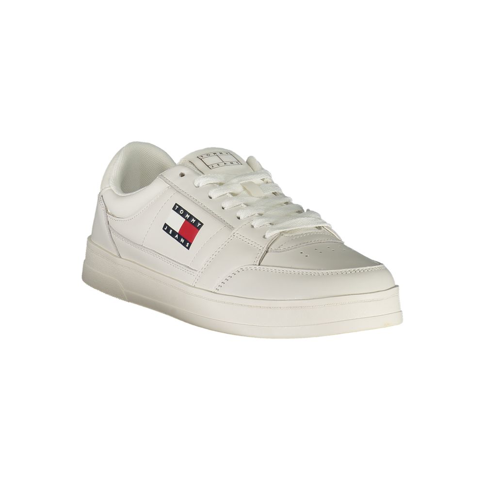 White Leather Men Sneaker