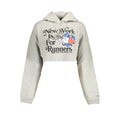 Grigio Cotton Women Sweatshirt