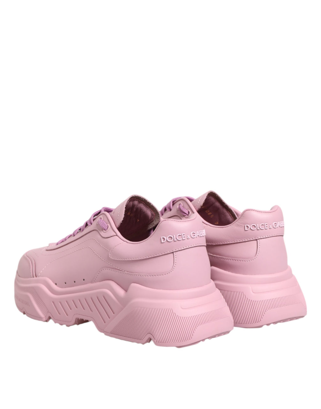Pink Leather Daymaster Low Top Sneakers Shoes