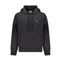 Black Cotton Men Sweatshirt