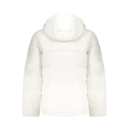 Bianco Poliammide Men's Jacket