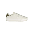 White Polyurethane Men Sneaker