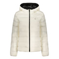 White Polyester Women's Jacket