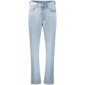 Azzurro Cotton Women Jeans