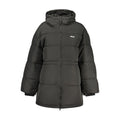 Black Polyester Women Jacket